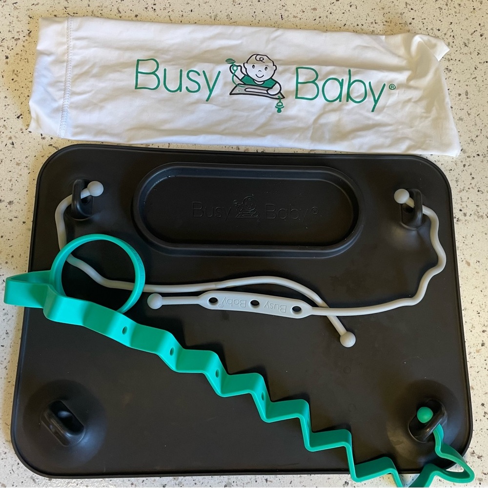 Busy Baby Play Mat for high chair, restaurants, bath time fun!